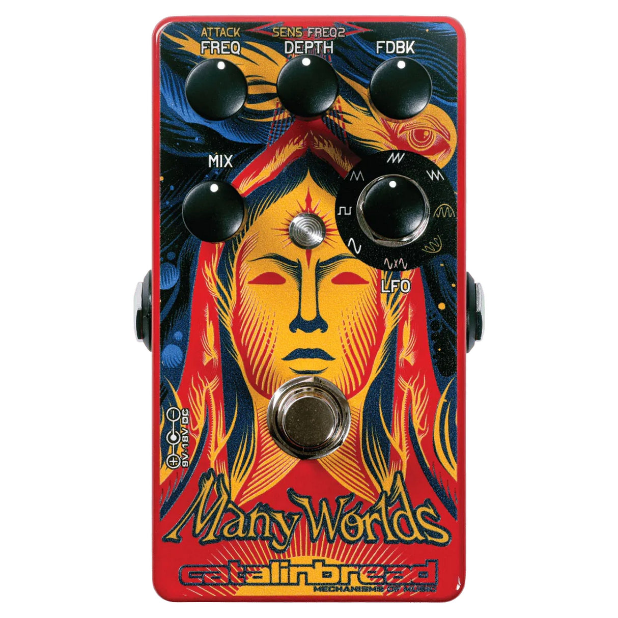 Catalinbread Many Worlds 8-Stage Phaser Guitar Effects Pedal