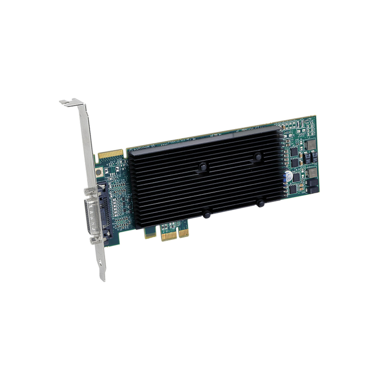 Matrox M9120-E512LAU1F M9120 Plus LP PCIe x1 Low-Profile, Dual Monitor Graphics Card