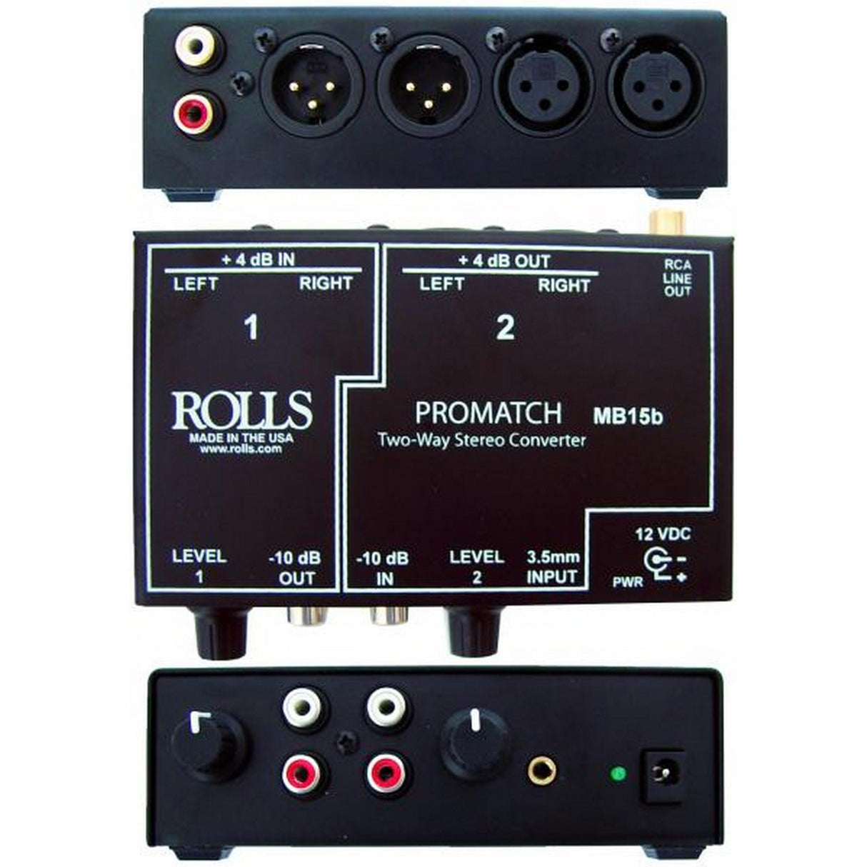 Rolls MB15b Promatch 2-Way Stereo Converter