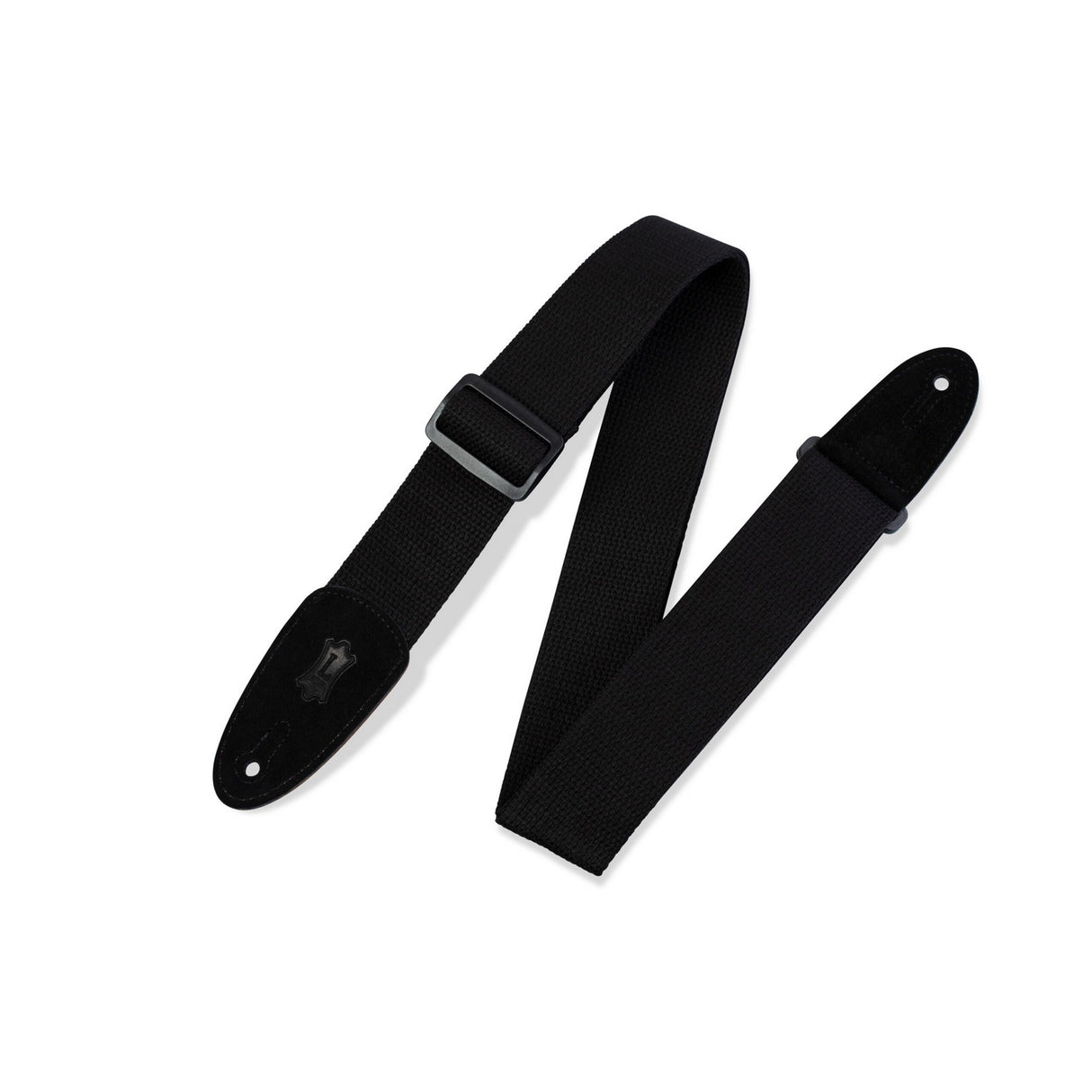 Levy's Standard Cotton  Guitar Strap, Black