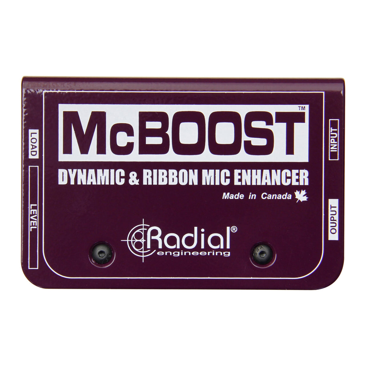 Radial McBoost Microphone Signal Intensifier Preamp