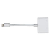 Apple MD826AM/A | Lightning Male to HDMI Female and Lightning Female to Power Device Adapter