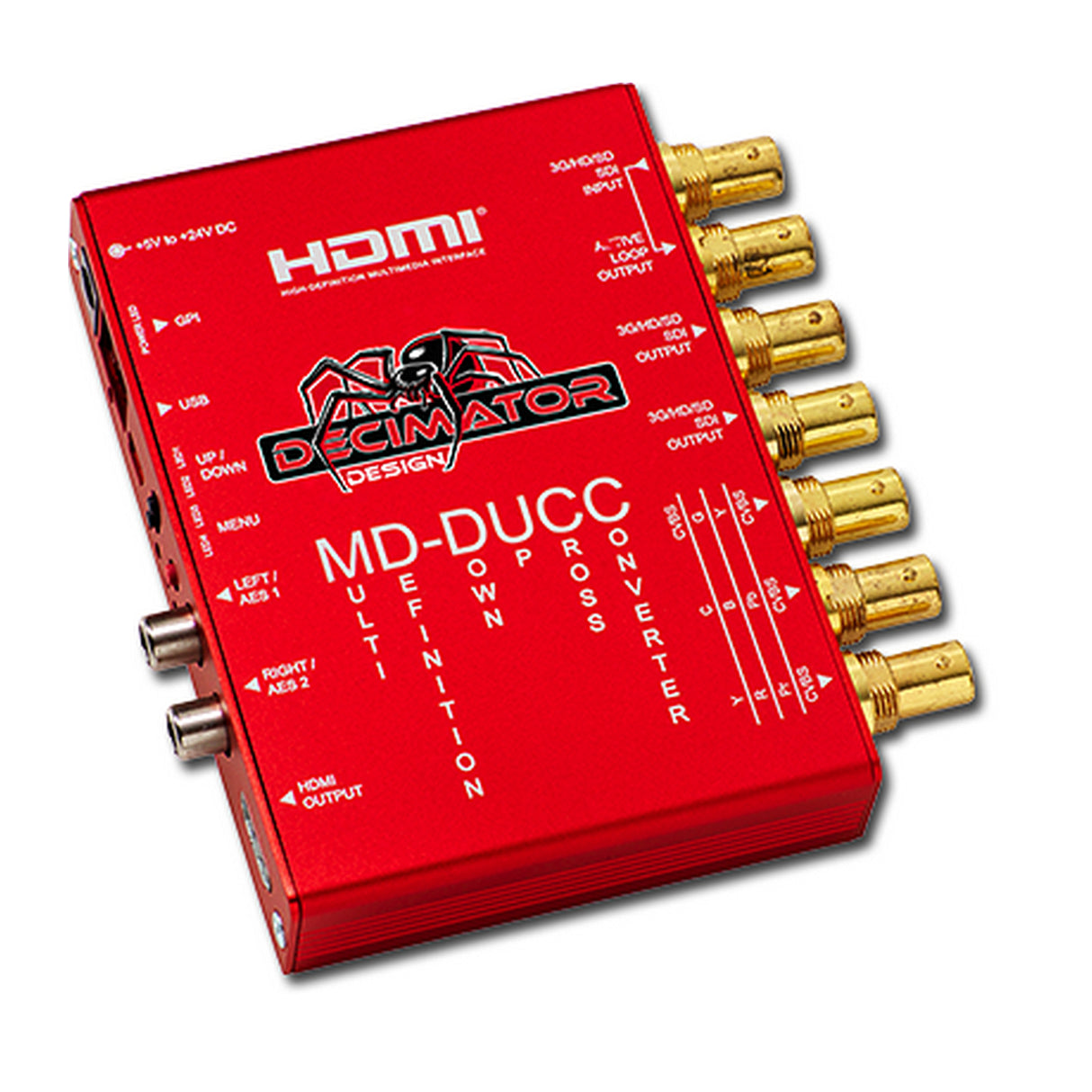 Decimator Design MD-DUCC | SDI to HDMI and Analog Converter
