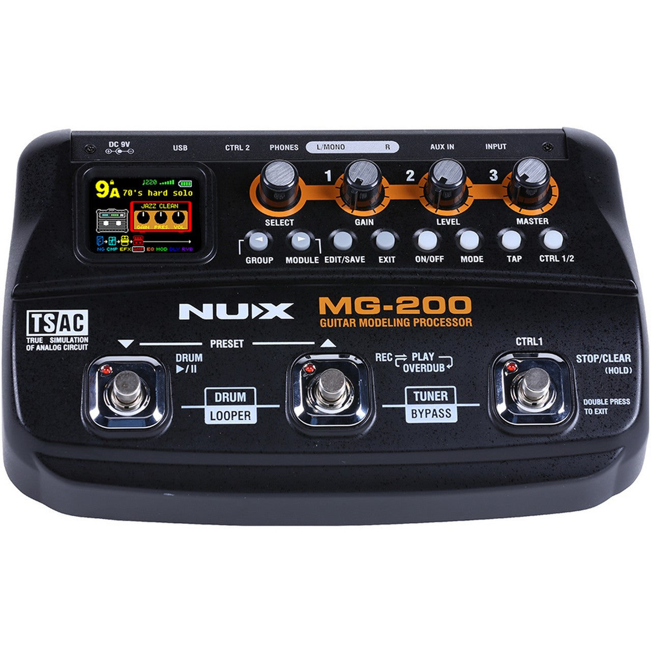 Nux MG-200 | Modeling Guitar Multi Effects Processor