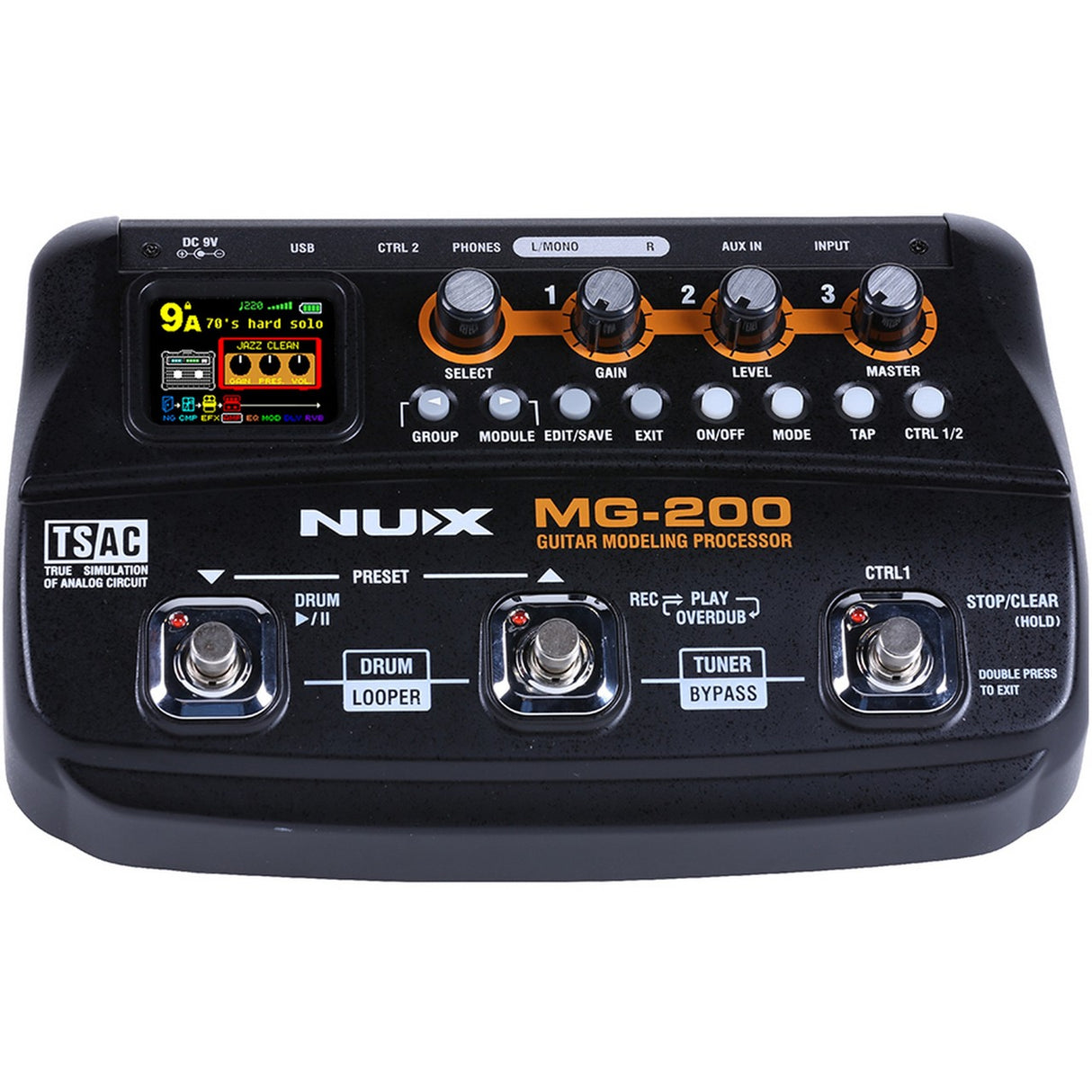 NUX MG-200 | Modeling Guitar Multi Effects Processor