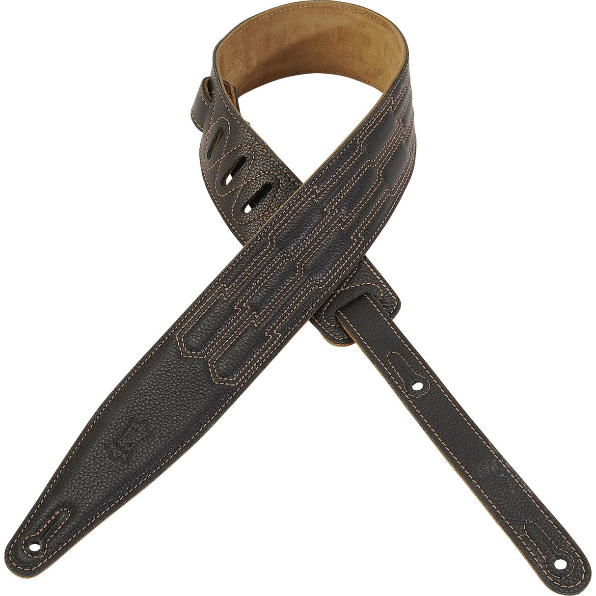 Levy's 2 1/2-Inch Garment Leather Guitar Strap