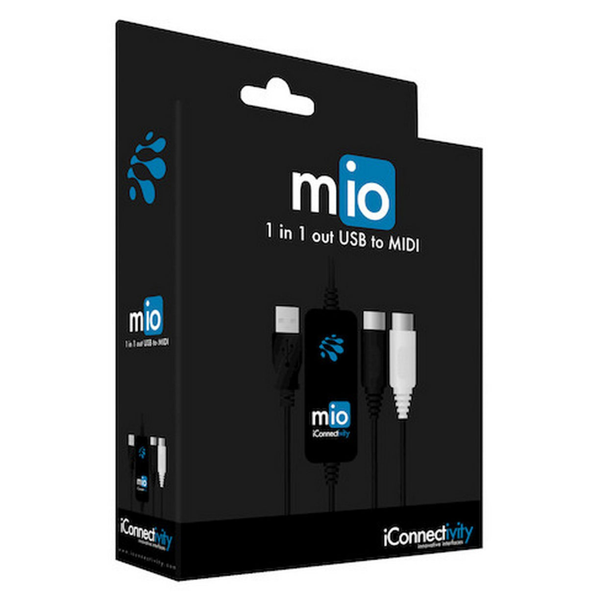 iConnectivity mio 1 x 1 MIDI to USB Interface for Mac and PC