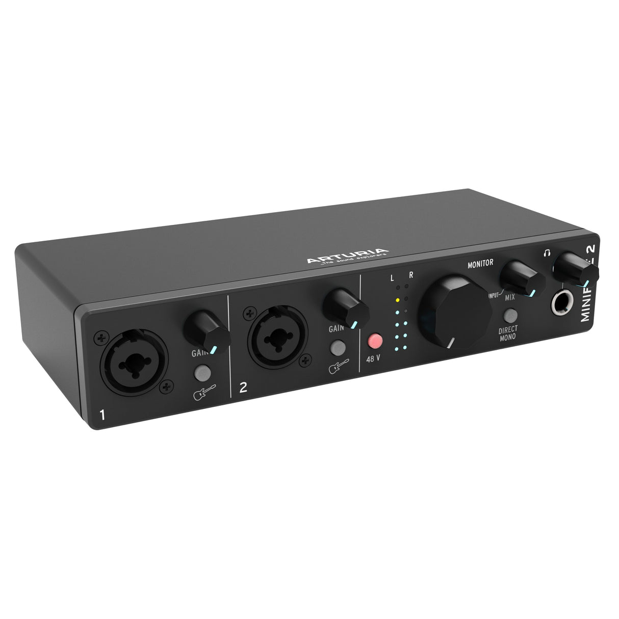 Arturia MiniFuse 2 USB-C Audio Interface, Black