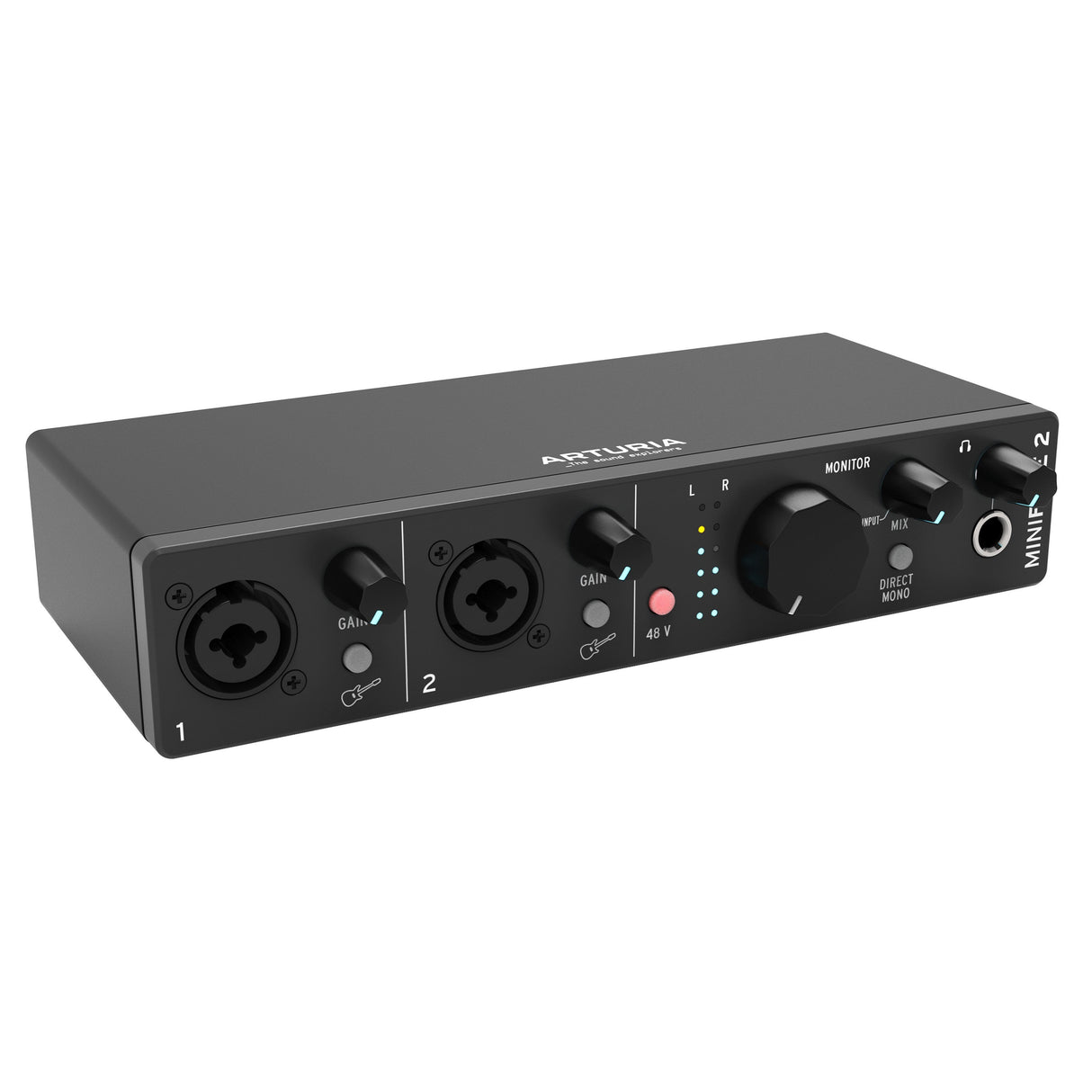 Arturia MiniFuse 2 USB-C Audio Interface, Black (Used)