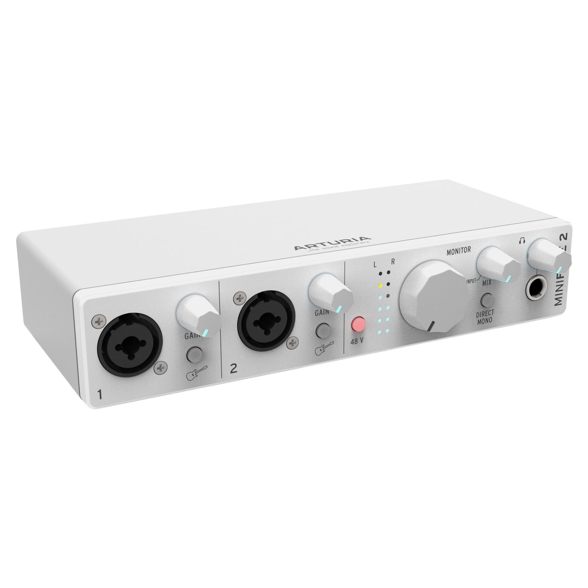 Arturia MiniFuse 2 USB-C Audio Interface, White