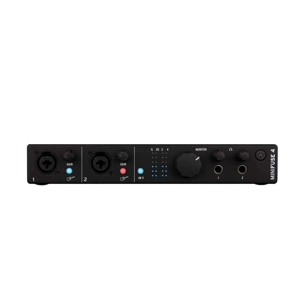 Arturia MiniFuse 4 USB Type-C 4 x 4 Audio Interface, Black (Used)