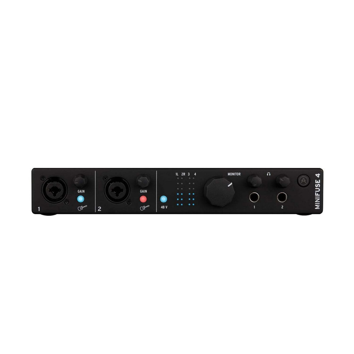 Arturia MiniFuse 4 USB Type-C 4 x 4 Audio Interface, Black