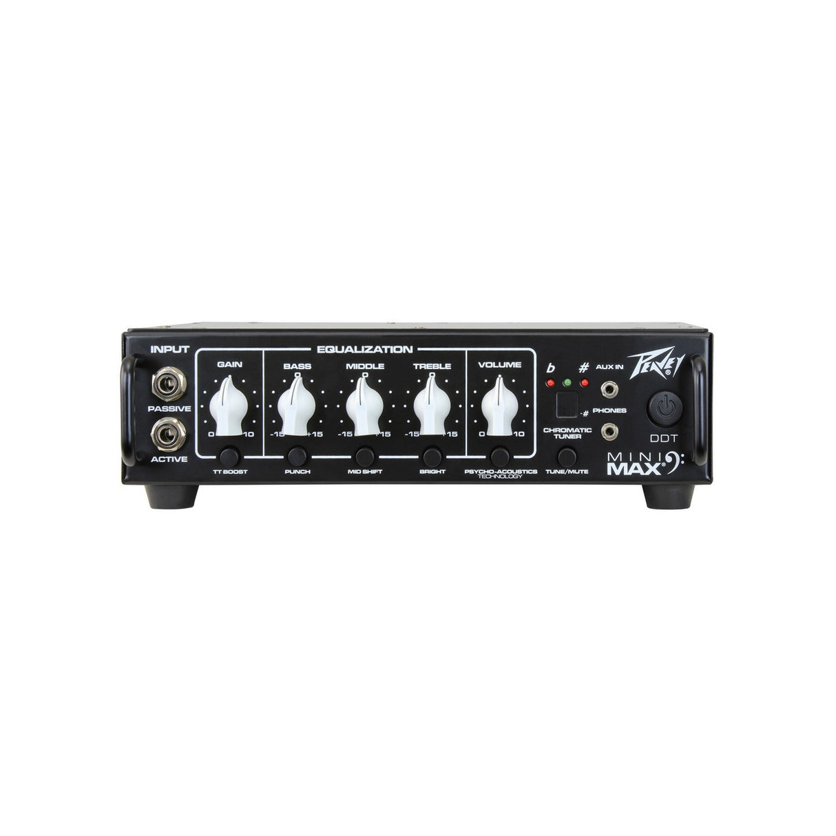 Peavey MiniMAX | 500 Watt Bass Guitar Amplifier Head