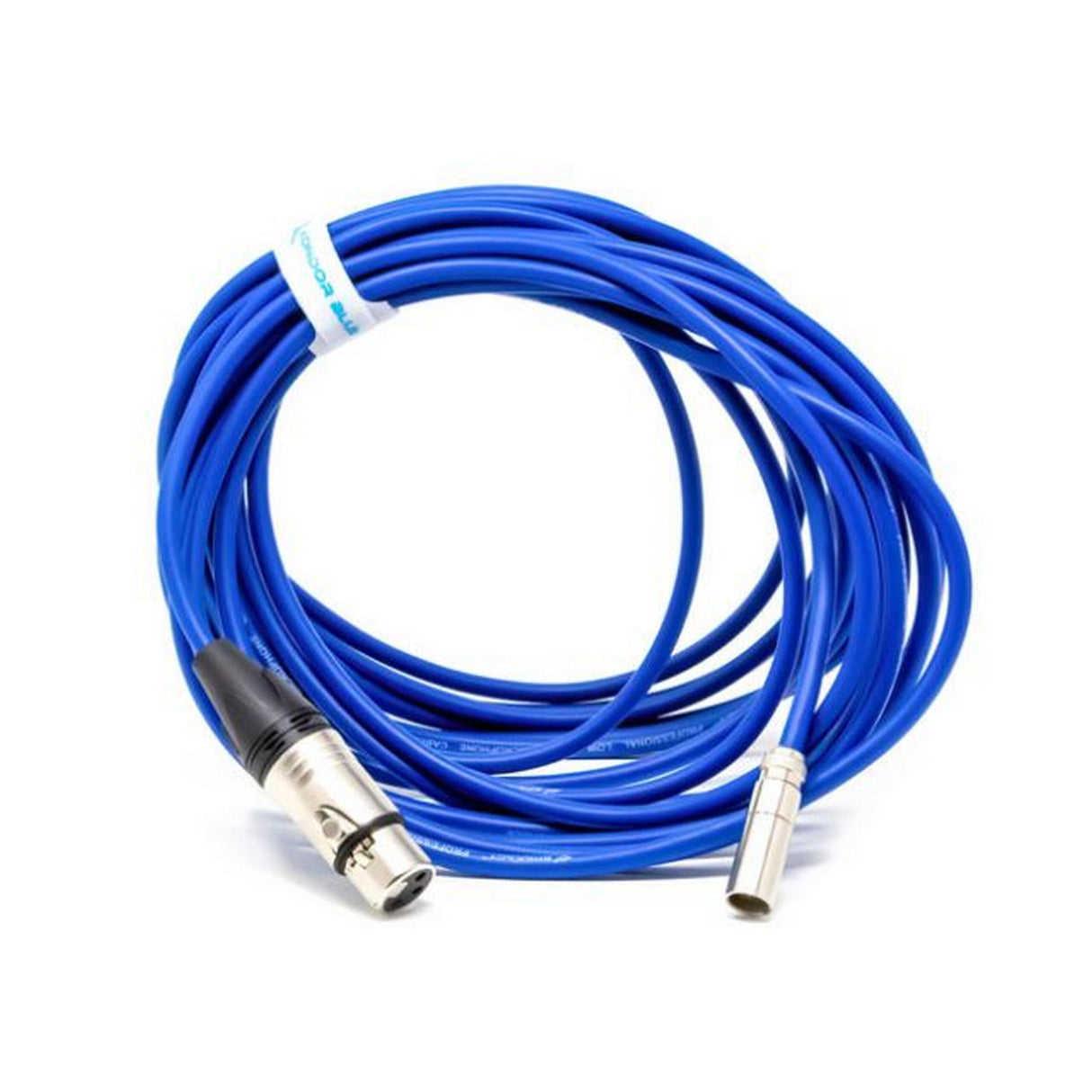 Kondor Blue MiniXLR25 25 Foot Mini XLR to XLR for BMPCC 4K/6K, Blue