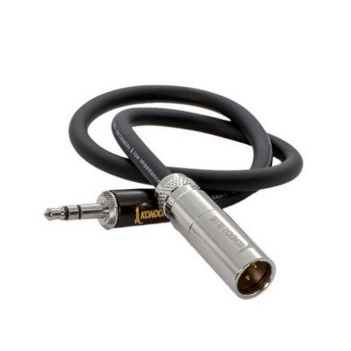 Kondor Blue MiniXlrRode Mini XLR Male to 3.5mm Mono Mini Plug Audio Cable, 14 Inch