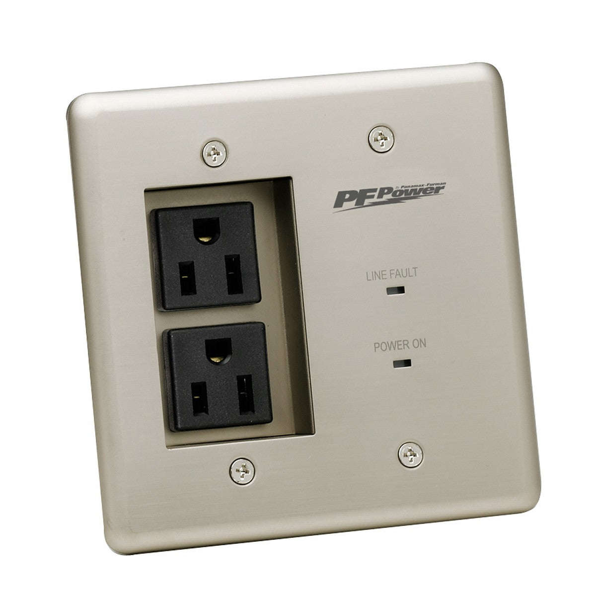 Furman MIW-POWER-PRO-PFP | 15A In Wall Power Conditioner 2 Outlets W Surge Protection EVS EMI RF Filtration