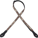 Levy’s 1/2-Inch Wide Jacquard Mandolin/Ukulele Strap - accessories