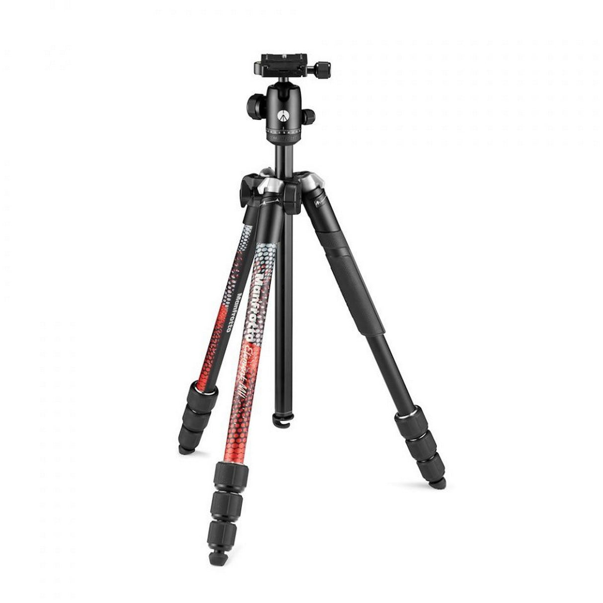 Manfrotto MKELMII4RD-BH Element MII Aluminium, Red