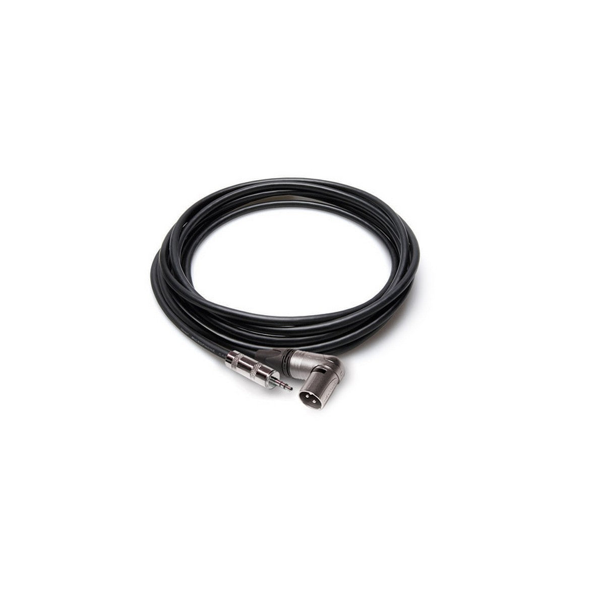 Hosa MMX-001.5SR Hosa 3.5mm TRS to Neutrik Right Angle XLR3M Microphone Cable 1.5feet