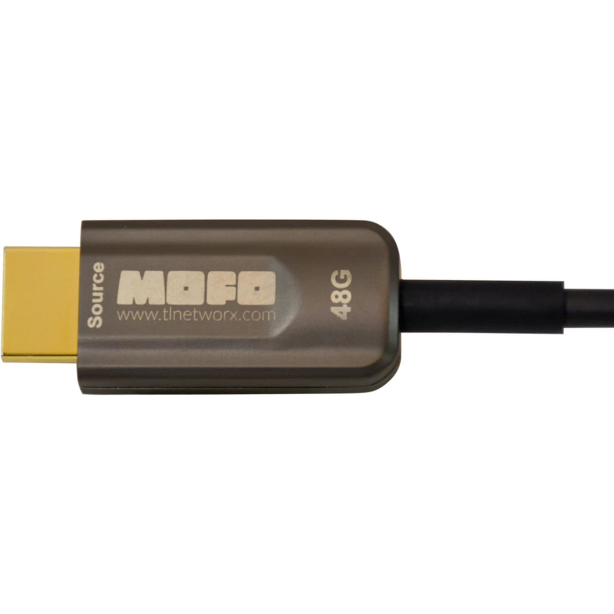 LYNN AV & Security Techlogix Networx MOFO-HD21-02 MOFO 48G HDMI 2.1 Media Over Fiber Optic Cable, 2m
