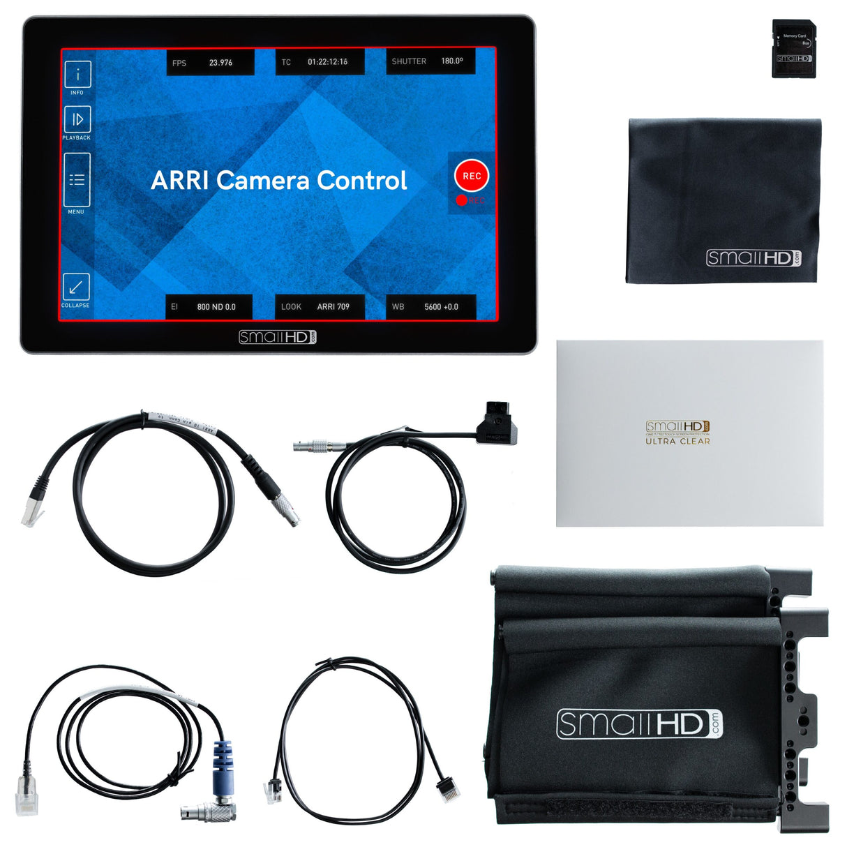 SmallHD MON-CINE7-ARRI Cine 7 Full HD 7-Inch Touchscreen Monitor ARRI Kit