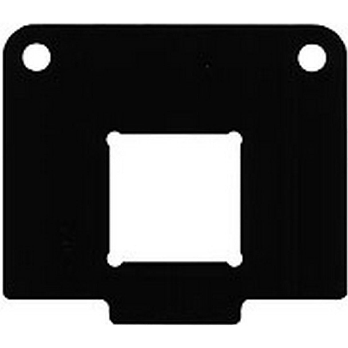 Ace Backstage Co. MP-113 Mini Aluminum Panel with 1 A/C Centered