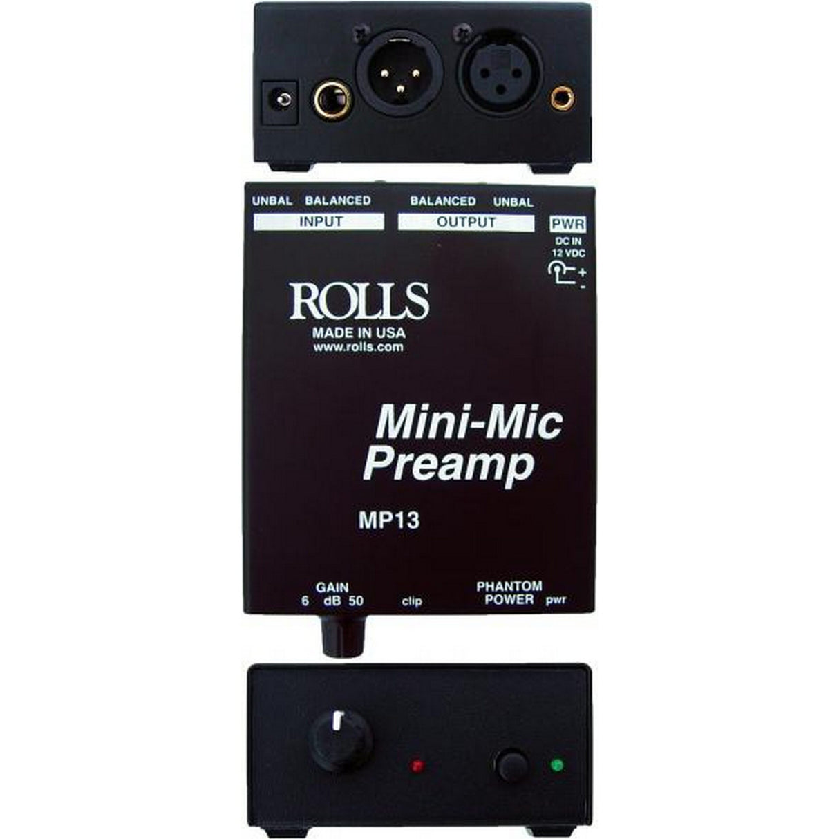 Rolls MP13 Mini-Microphone Preamplifier