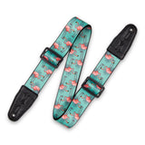 Levy’s Polyester Guitar Strap Flamingos - accessories
