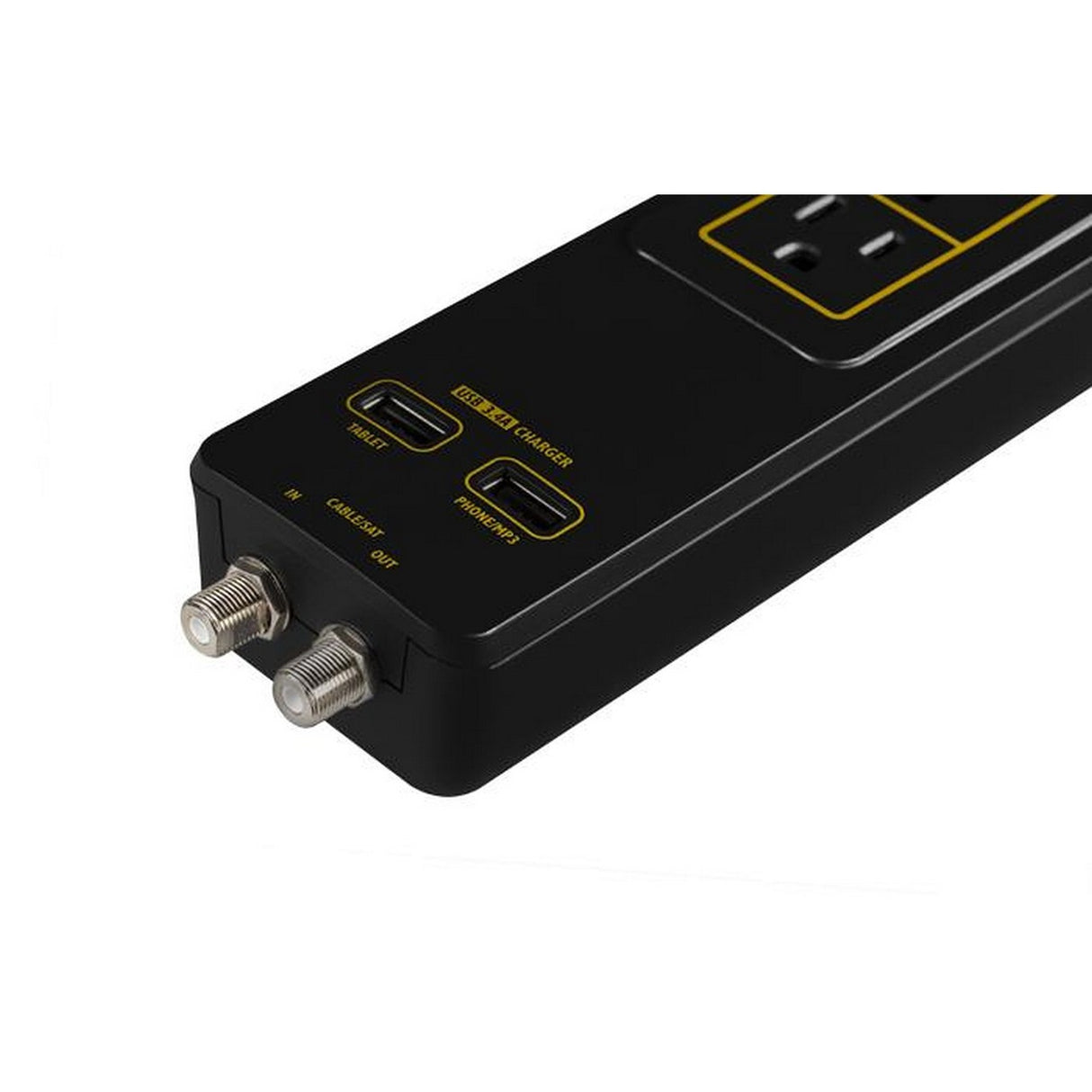Monster 6 Outlets Power Gold 600 AVU+ Surge Protector