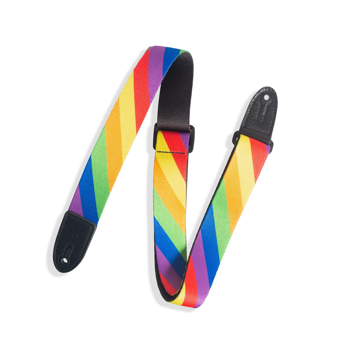 Levy's Rainbow Guitar Strap, Multi, Rainbow