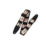 Levy's 2-Inch Sonic-art Polyester Guitar Strap