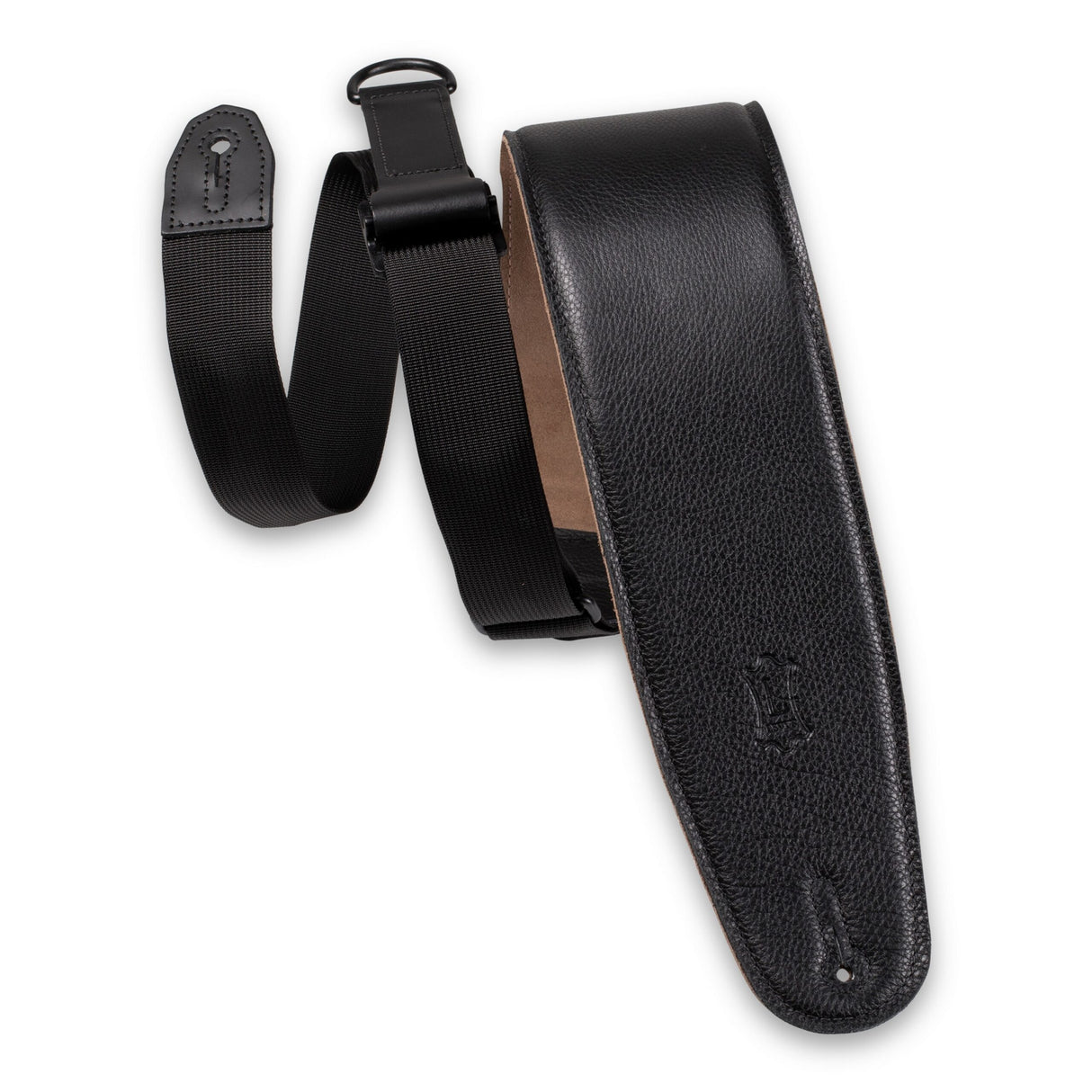 Levy's Right Height M4GF Garment Leather Bass Strap