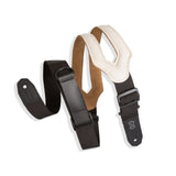 Levy’s Right Height Ergonomic Padded Guitar Strap Cream - accessories