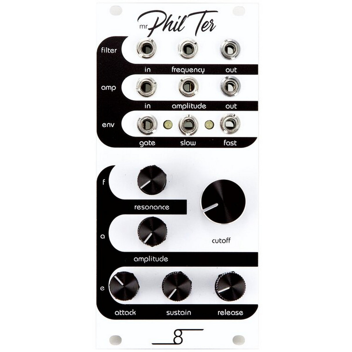 Cre8audio Mr. Phil Ter Eurorack VCA Filter and Envelope Generator Module