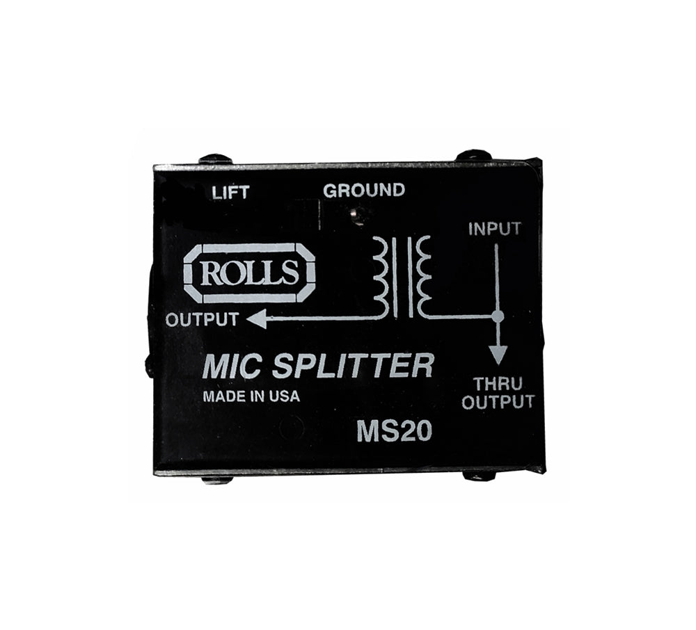 Rolls MS20 Microphone Splitter