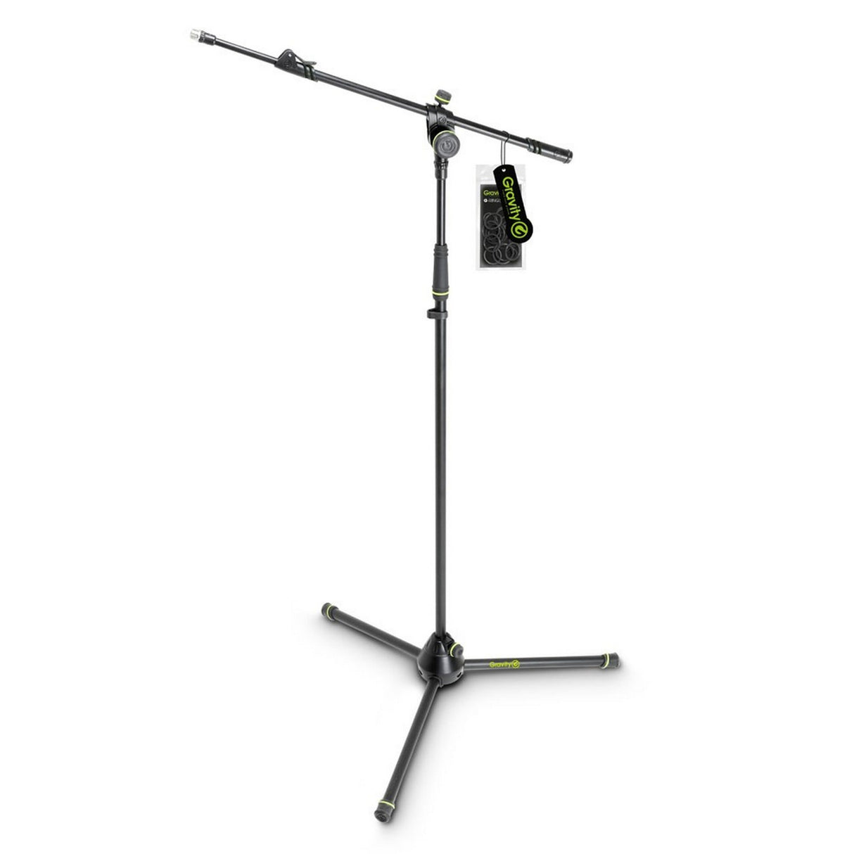 Gravity MS 4322 B Microphone Stand with Folding Tripod Base and Telescoping Boom