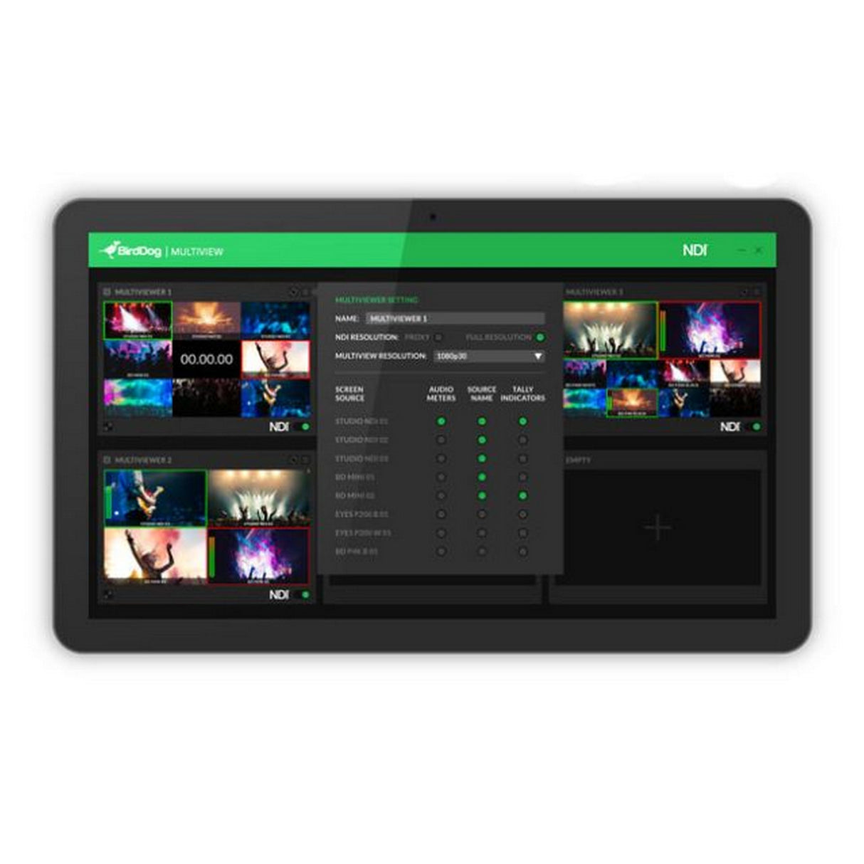 BirdDog Multiview Pro NDI Multiview Software, Download Only