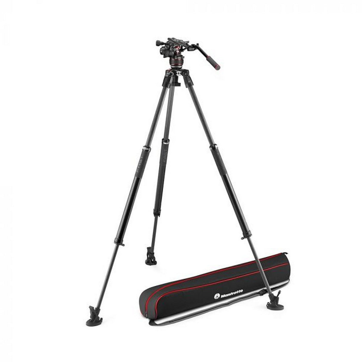 Manfrotto MVK612SNGFCUS Nitrotech 612 Series with 635 Fast Single Leg Carbon Tripod