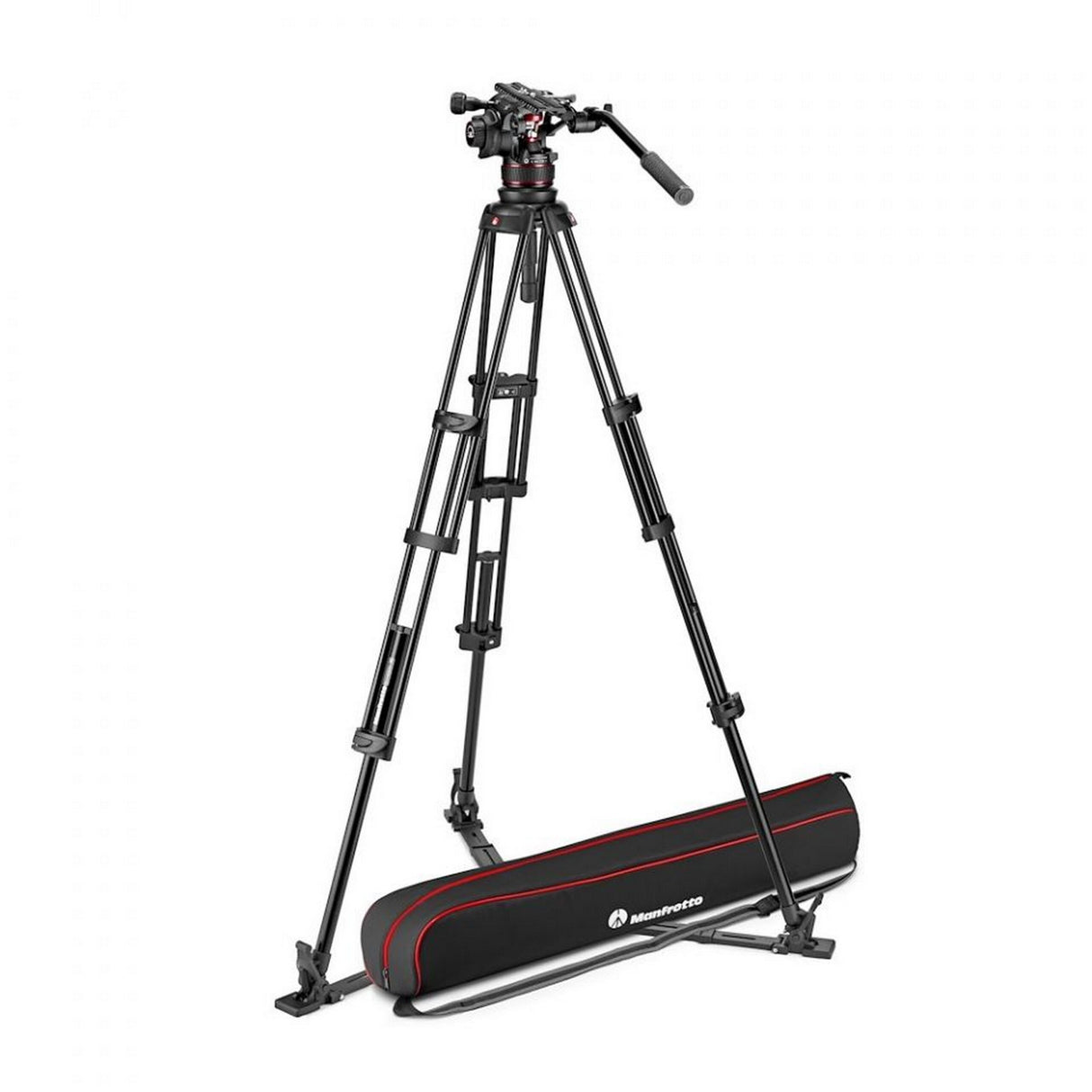 Manfrotto MVK612TWINGAUS Nitrotech 612 Video Head Twin Leg Tripod