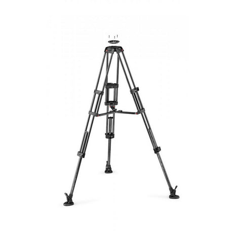 Manfrotto MVTTWINMCUS Video Tripod with Mid Level Spreader and 100/75mm Bowl