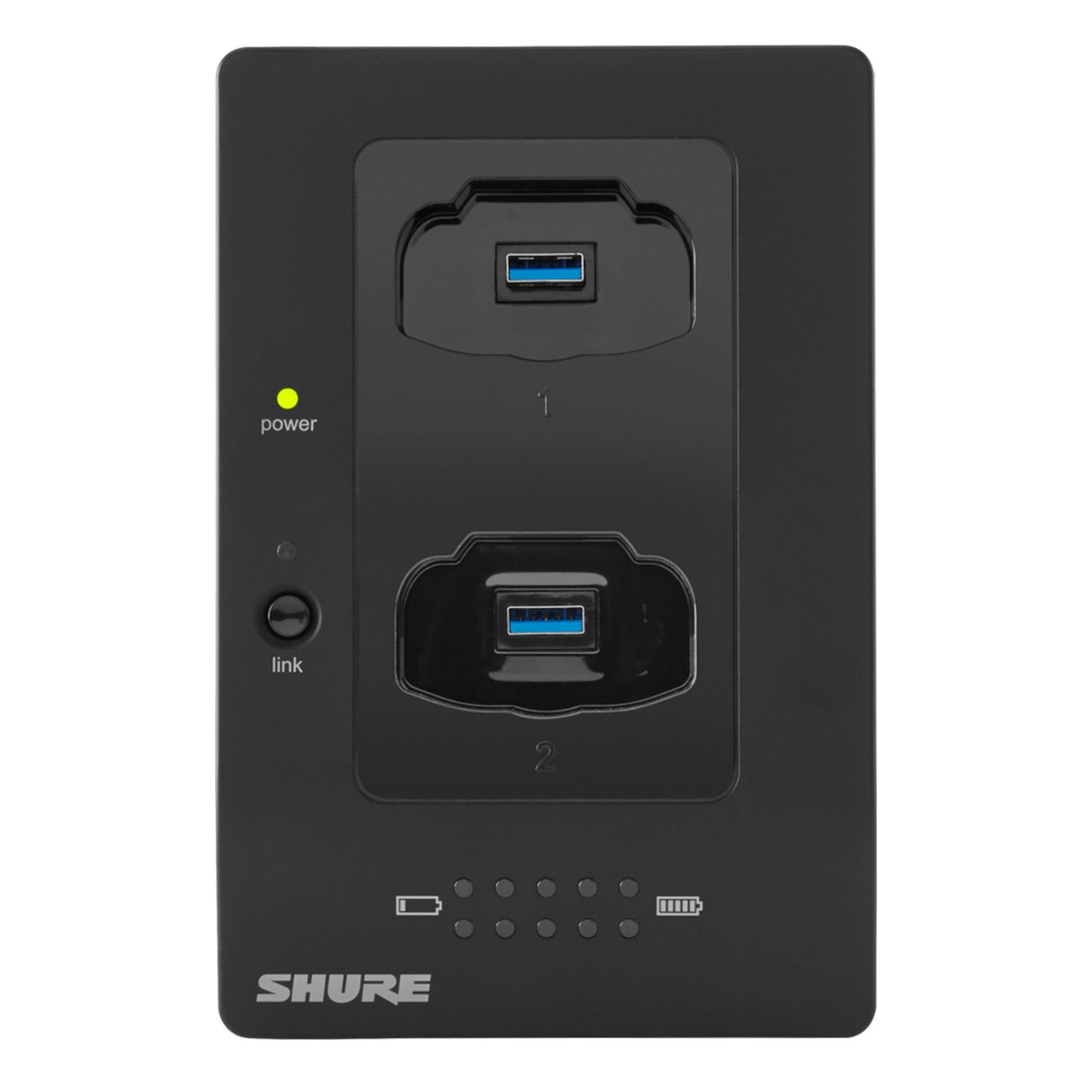 Shure MXWNCS2 2-Channel Networked Charging Station