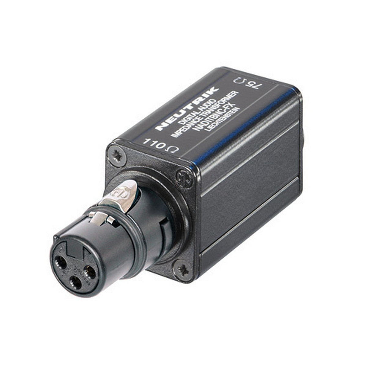 Neutrik NADITBNC-FX Female XLR Cable End Transformer Adapter