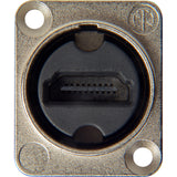 Neutrik NAHDMI-W HDMI 2.0 Feedthrough Adapter, Nickel