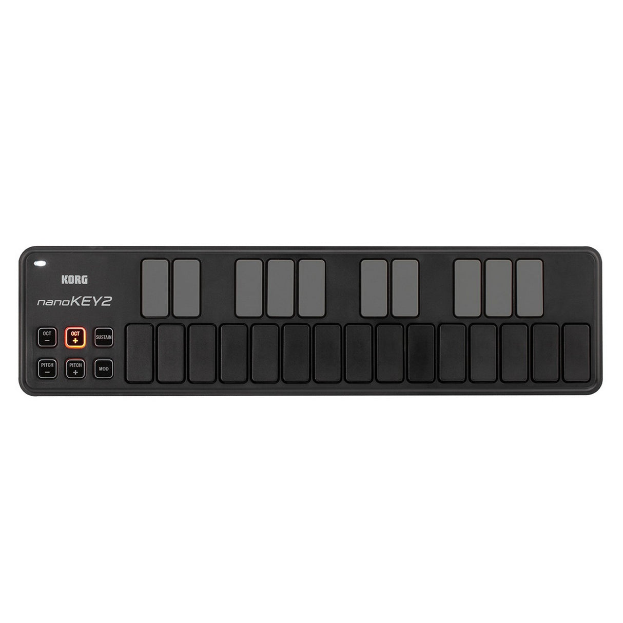 Korg nanoKEY2 | Slim Line 25 Key USB MIDI Keyboard Black