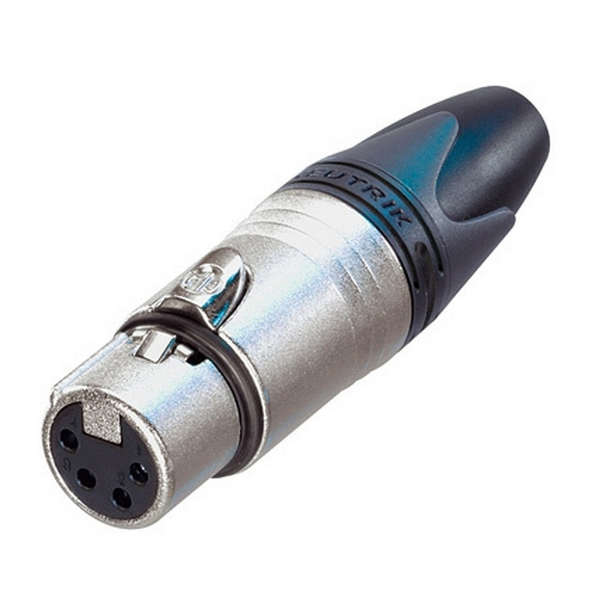 Neutrik NC4FXX 4 Pole Female XLR Cable Connector with Nickel Housing