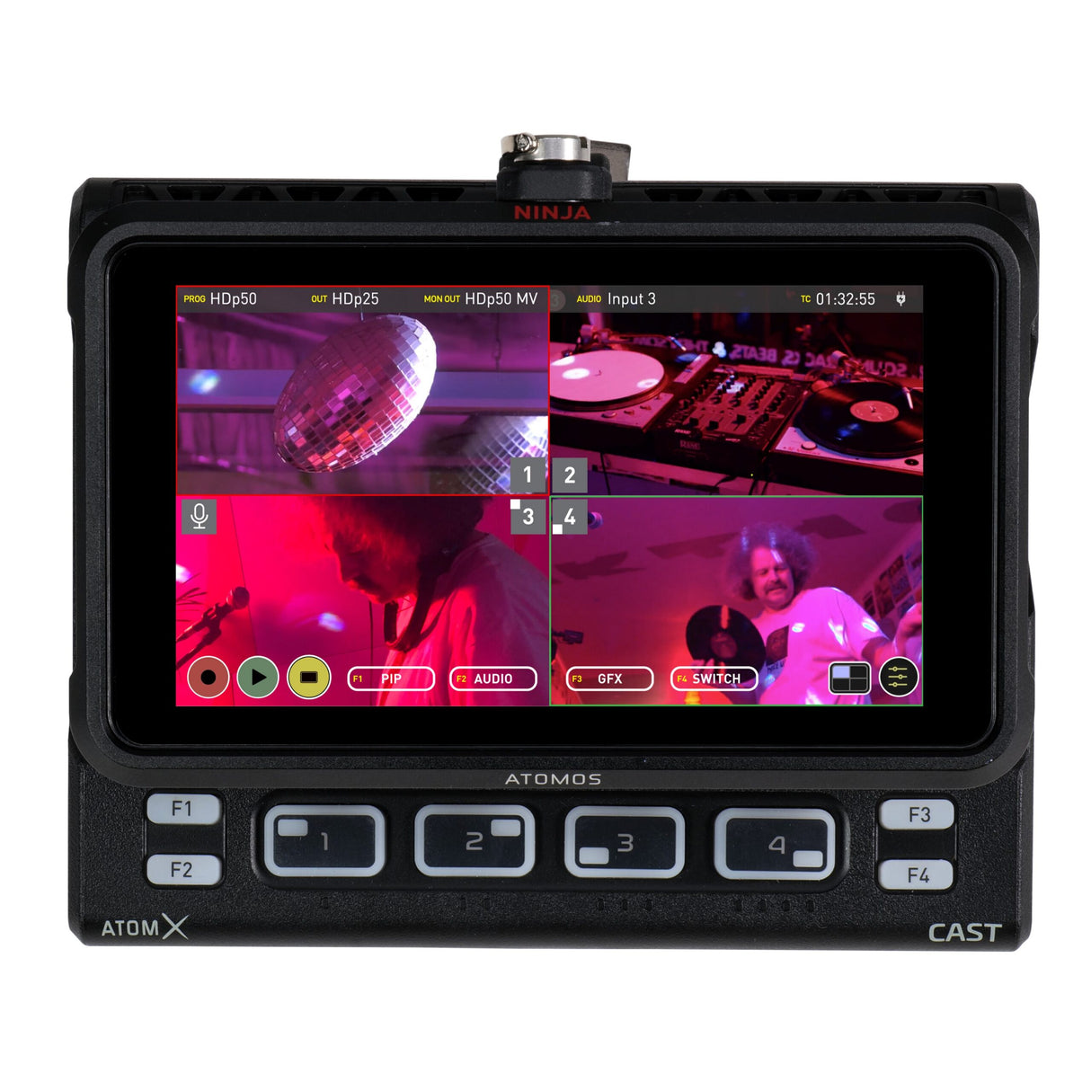 Atomos AtomX Cast 4 x HDMI Switching and Streaming Dock for Ninja V/V+ (Used)