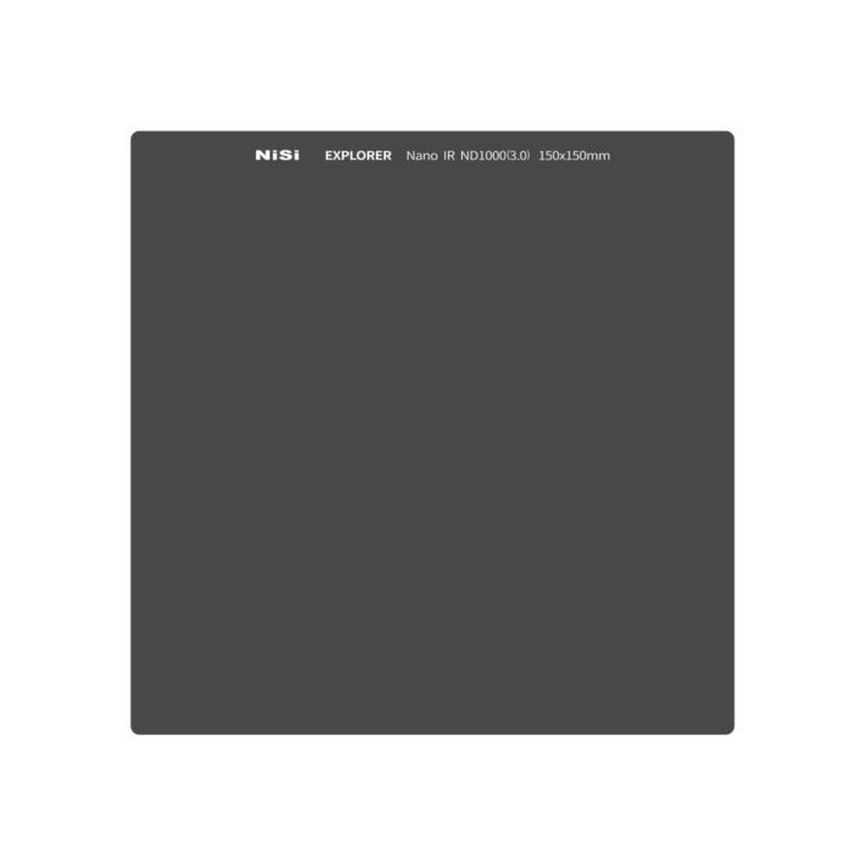 NiSi Explorer Collection 150x150mm Nano IR Neutral Density Filter ND1000 3.0 10 Stop