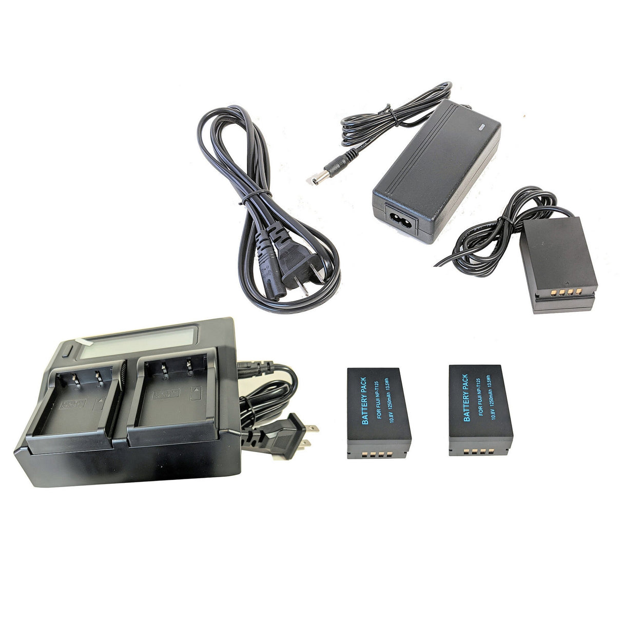 Bescor NPT125PRO NPT125 Battery, Charger, Coupler and AC Adapter Kit