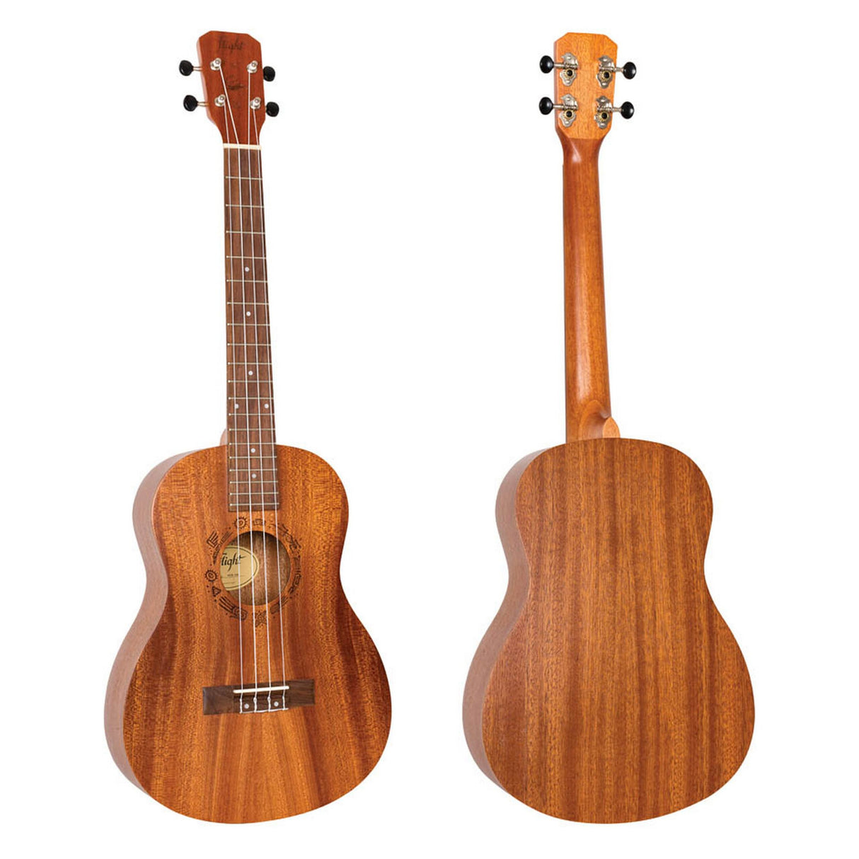 Flight NUB310 Sapele Baritone Ukulele