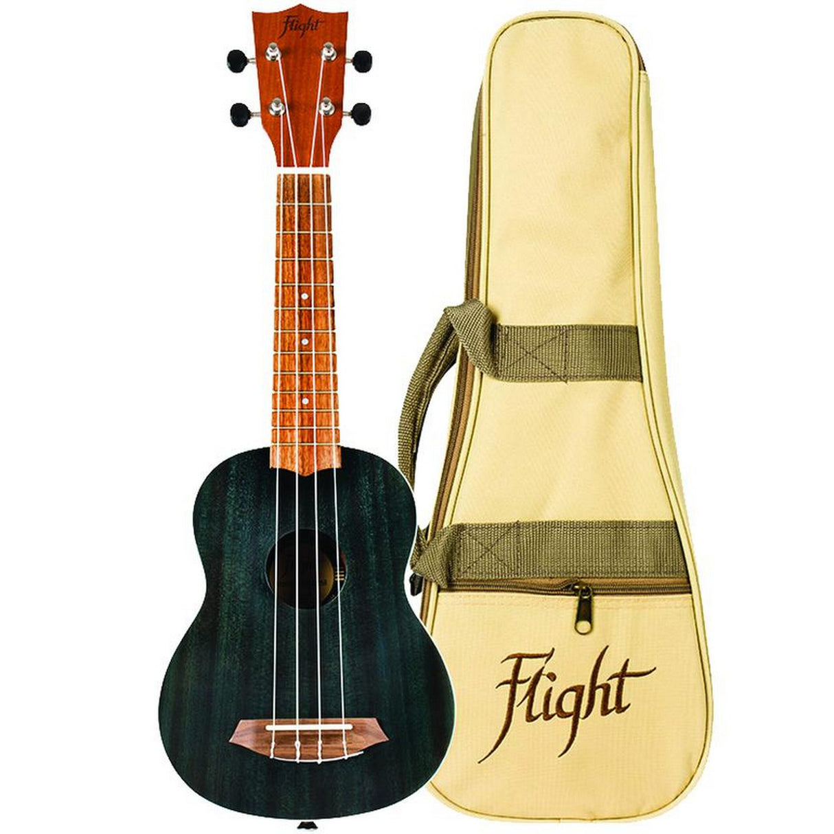 Flight NUS380 TOPAZ Flight Soprano Ukulele Gemstone Series, Topaz